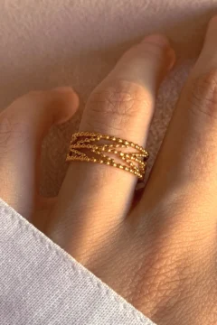 Bague chainette - boutique pastel