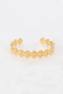 bracelet jonc doré