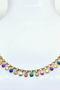 Collier en acier inoxydable Spectre Lumineux