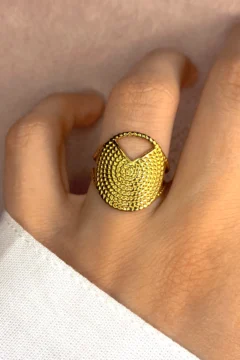 Bague dorée - Boutique Pastel