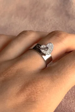 bague promesse argent - boutique pastel