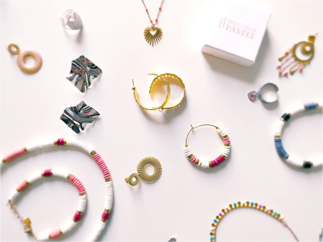 bijoux acier inoxydable - Boutique pastel