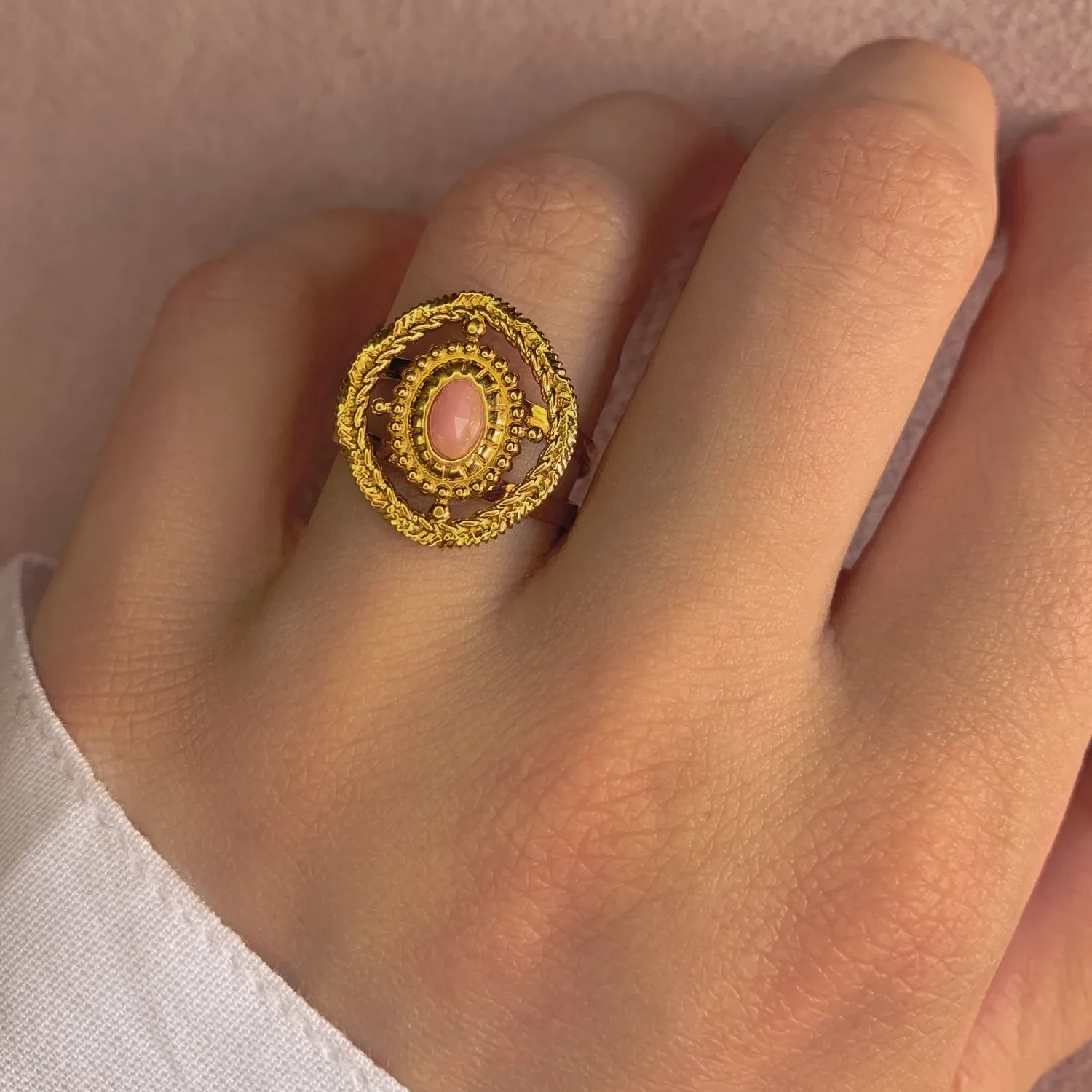 Bague Or Rose - Boutique Pastel