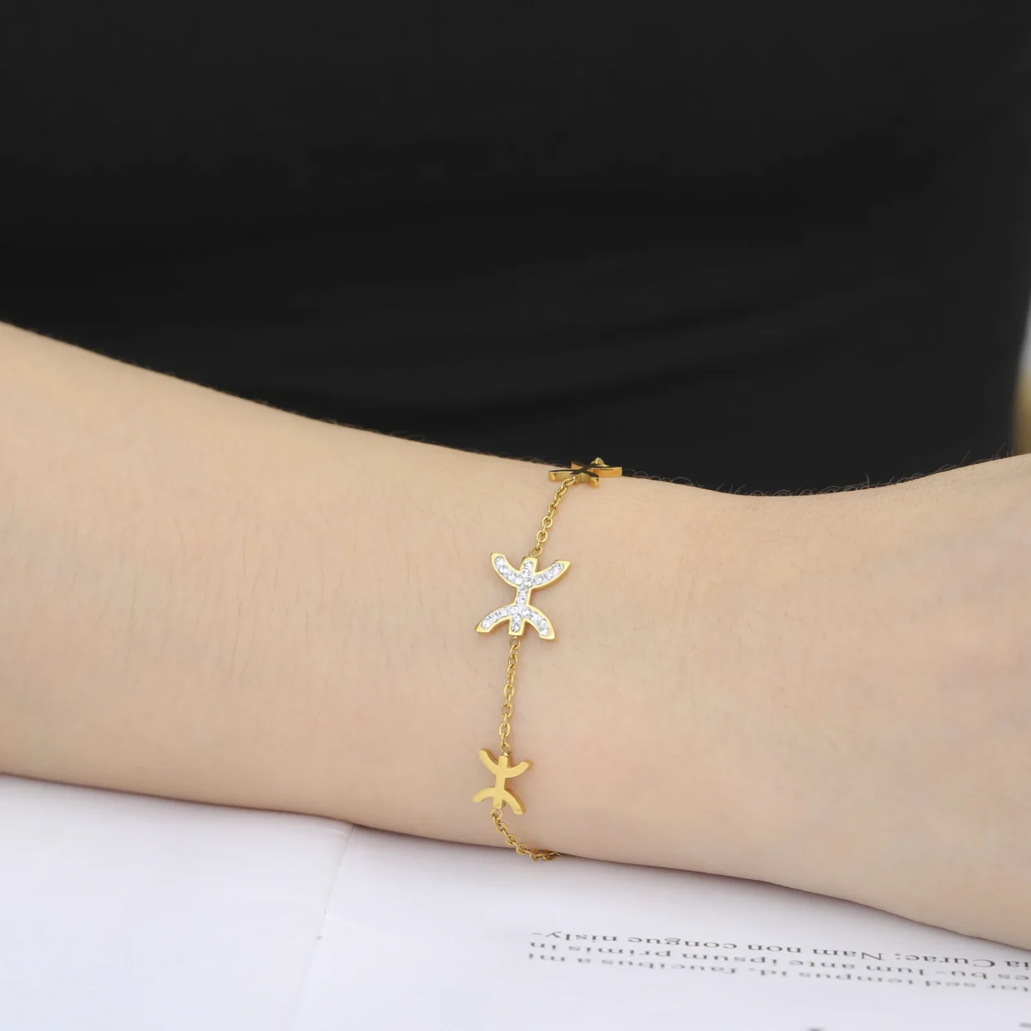 Bracelet Berbère Imitation Argenté - Bijou Traditionnel Kabyles, Longueur 19-20 Cm, Pour Fille/femme