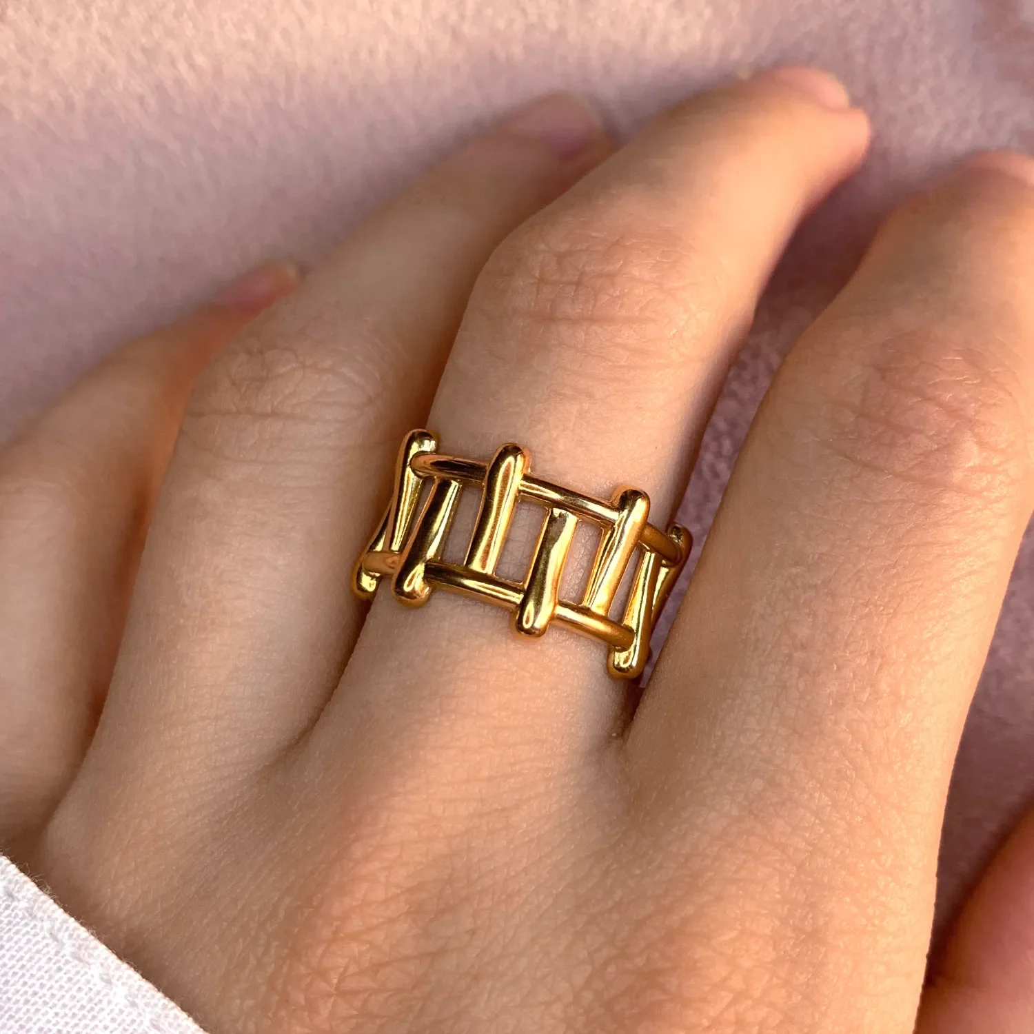 Bague céramique - boutique pastel