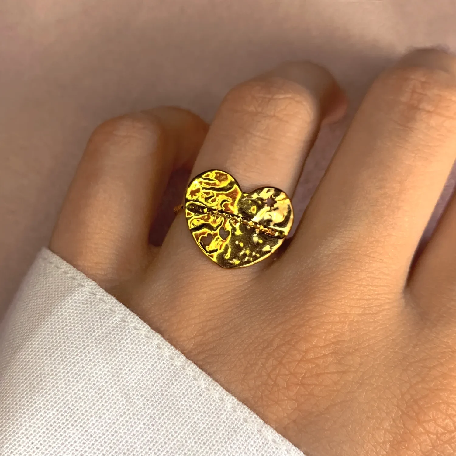 Bague coeur - Boutique Pastel