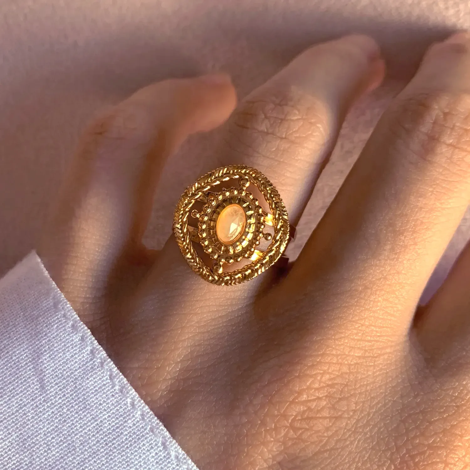 Bague eclat subtil - boutique pastel