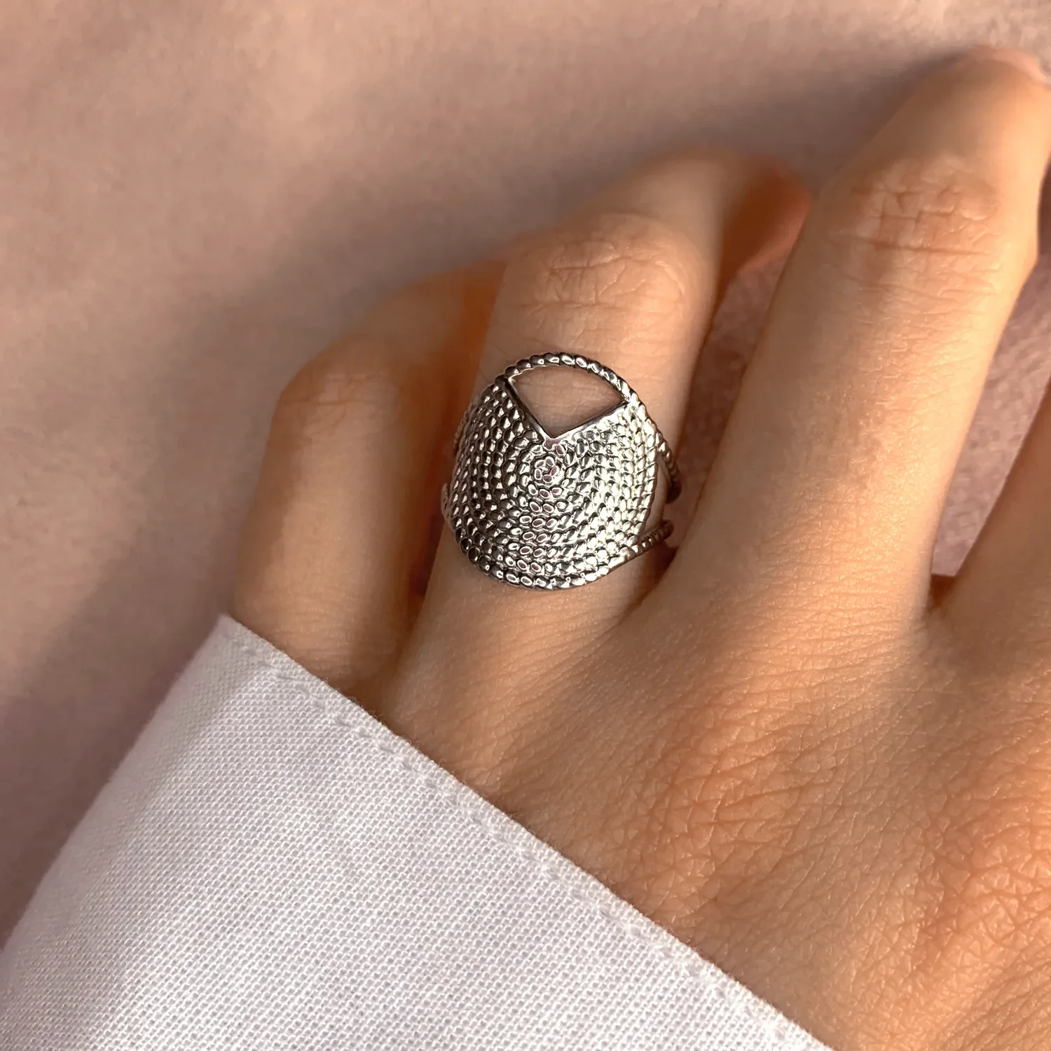 Bague argenté - Boutique pastel