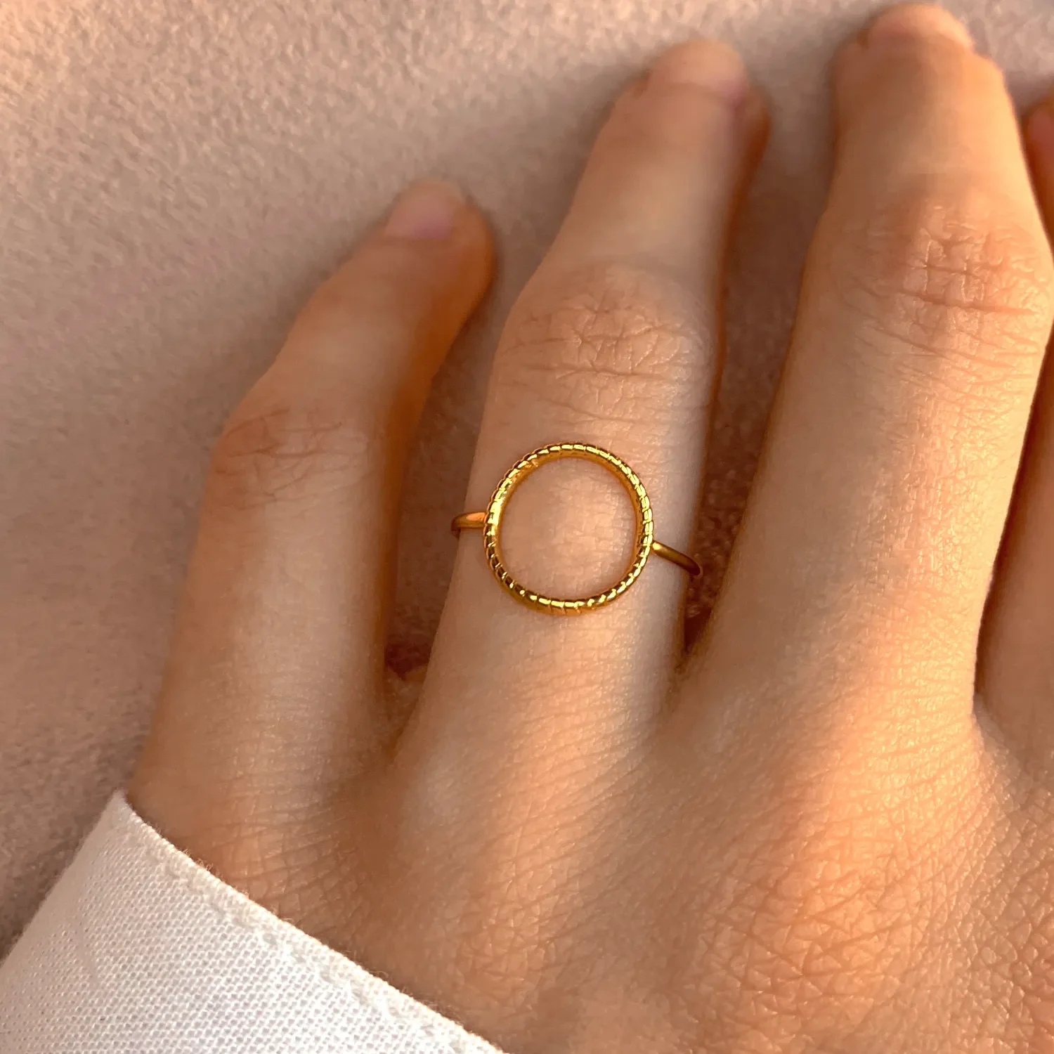 Bague ronde - boutique pastel
