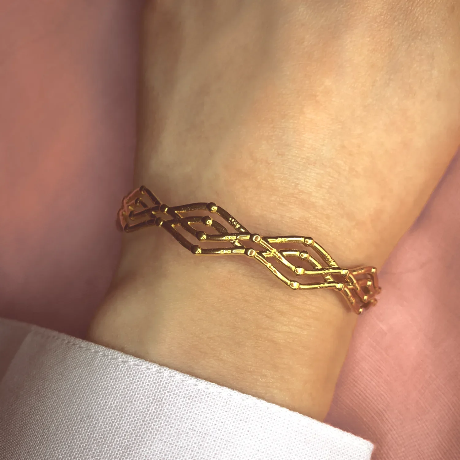 bracelet étreinte solaire - boutique pastel